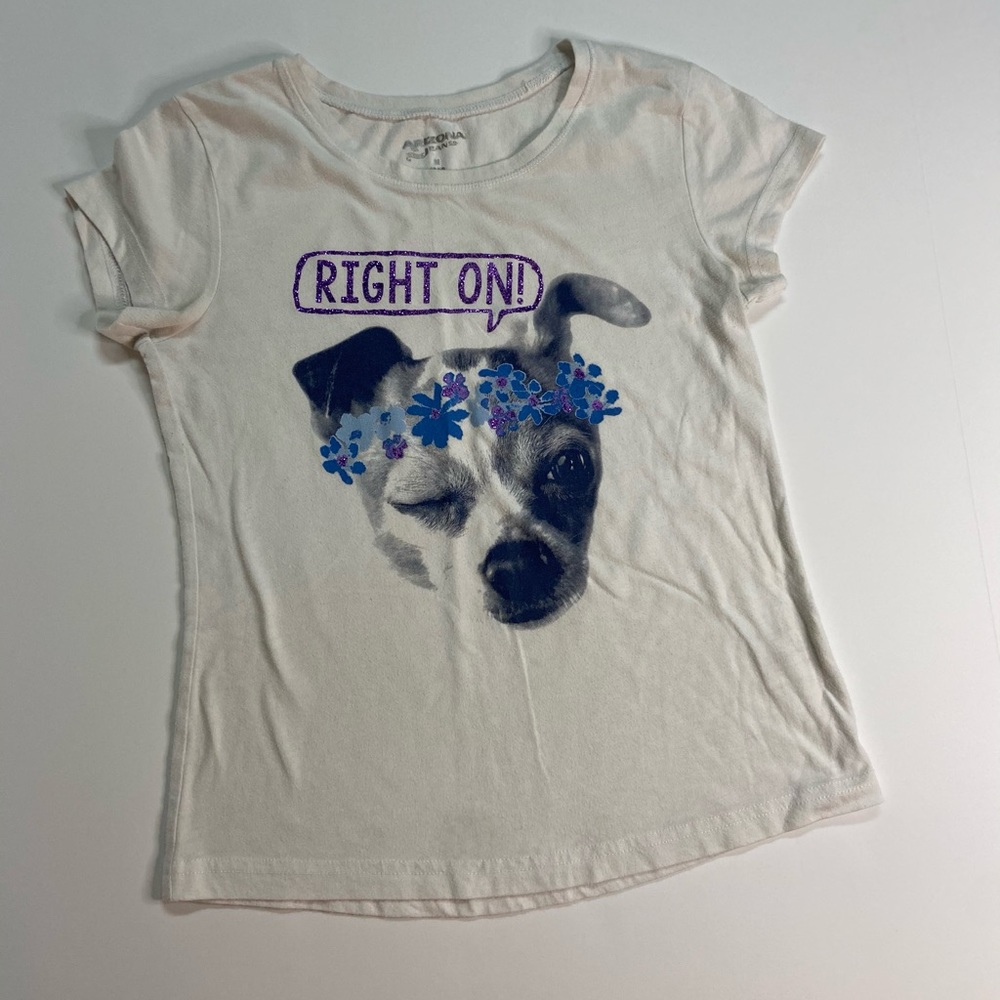 Arizona Girls Puppy "Right On" T-shirt